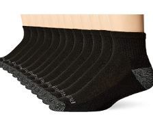 Photo 1 of Fruit of the Loom Men's Half Cushion Dual Defense Ankle Socks (12 Pack) size 6-12
