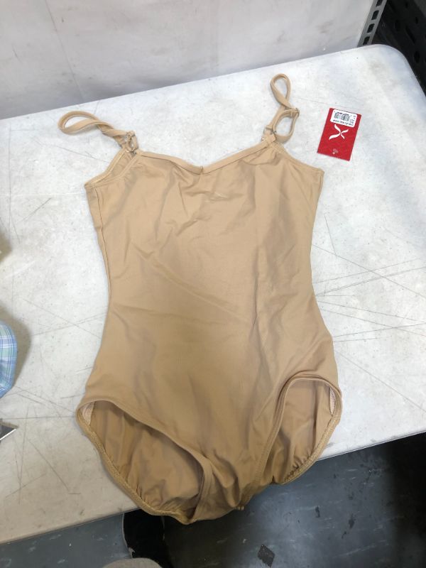 Photo 2 of Capezio Women's Camisole Leotard With Adjustable Straps LARGE 