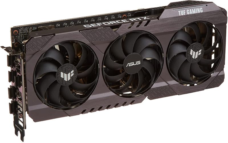 Photo 1 of SEALED - ASUS TUF Gaming NVIDIA GeForce RTX 3060 V2 OC Edition Graphics Card (PCIe 4.0, 12GB GDDR6, HDMI 2.1, DisplayPort 1.4a, Dual Ball Fan Bearings, Military-Grade Certification, GPU Tweak II)