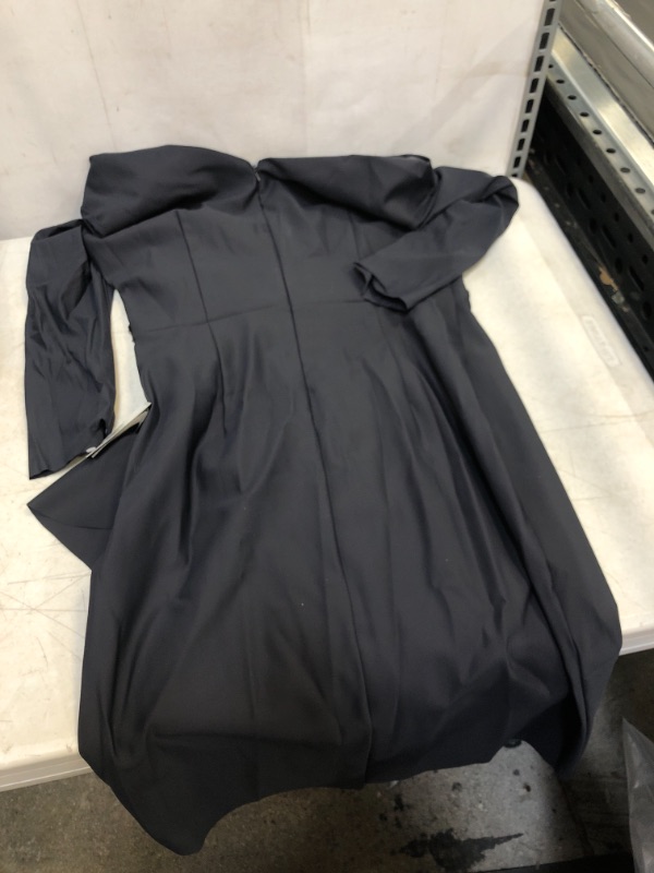 Photo 3 of Alex Evenings Embellished Ruched Sheath Dress in Charcoal at Nordstrom, Size 8
