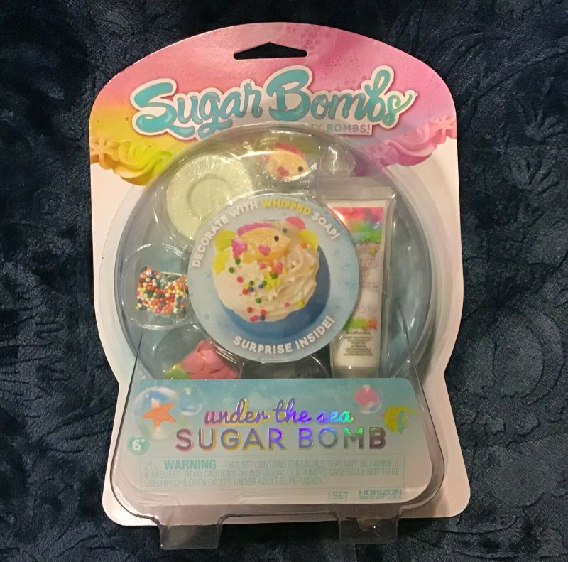 Photo 1 of Sugar Bombs Surprise Fizzy Bombs - Under The Sea Sugar Bombs -Factory Seal
