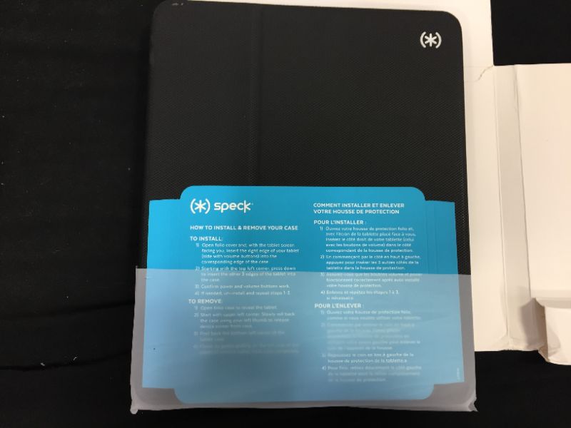 Photo 6 of Speck Products Presidio Pro Folio iPad Pro 12.9-Inch Case (2018/2020), Black/Black (134861-1050)

