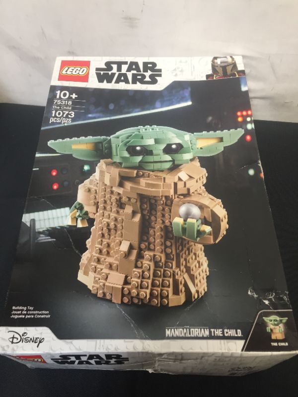 Photo 3 of LEGO Star Wars: The Mandalorian The Child 75318 Building Kit; Collectible Buildable Toy Model for Ages 10+, New 2020 (1,073 Pieces) --- DAMAGE TO PACKAGING ONLY 