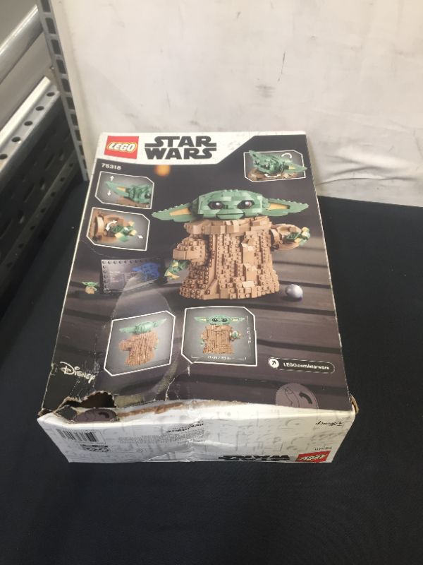 Photo 2 of LEGO Star Wars: The Mandalorian The Child 75318 Building Kit; Collectible Buildable Toy Model for Ages 10+, New 2020 (1,073 Pieces) --- DAMAGE TO PACKAGING ONLY 