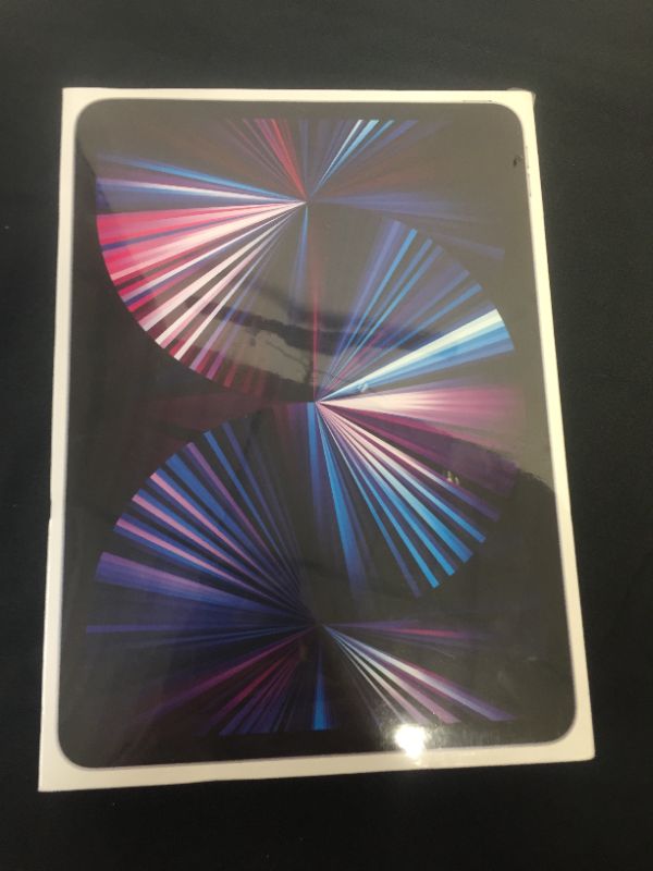 Photo 2 of 2021 Apple 11-inch iPad Pro (Wi?Fi, 128GB) - Silver ---- FACTORY SEALED 
