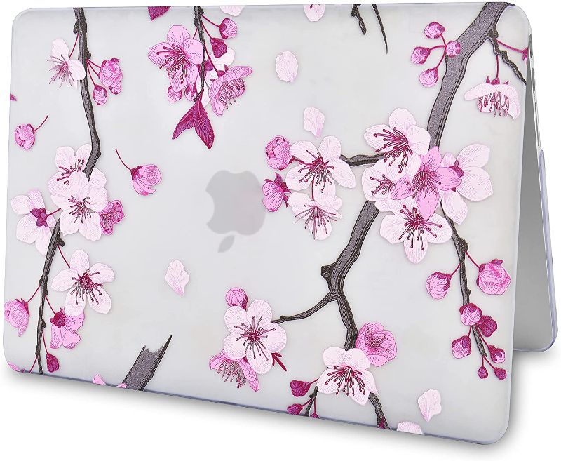 Photo 1 of KECC Compatible with MacBook Air 13 inch Case (2010-2017 Release) A1369/A1466 Plastic Hard Shell Keyboard Cover (Flower 10)