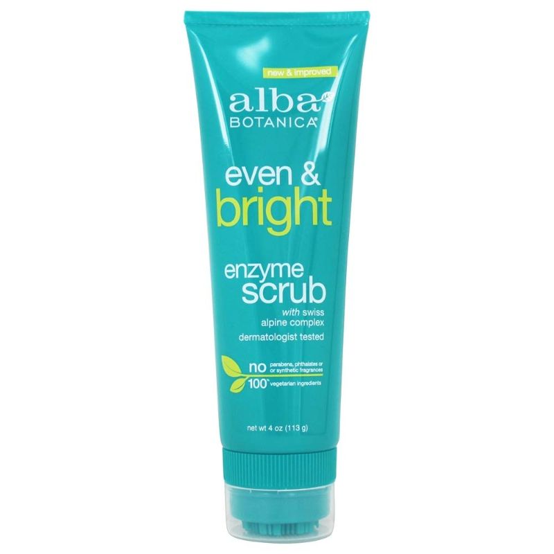 Photo 1 of 2x Alba Botanica Facial Scrub, Sea Algae Enzyme, 4 Oz
