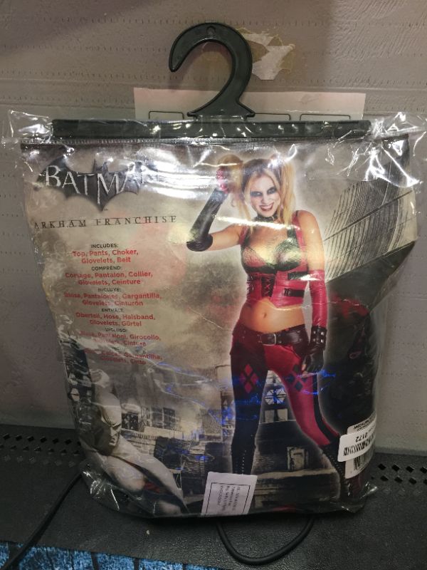 Photo 1 of harley quinn costume from arkham franchise. size medium-- used 