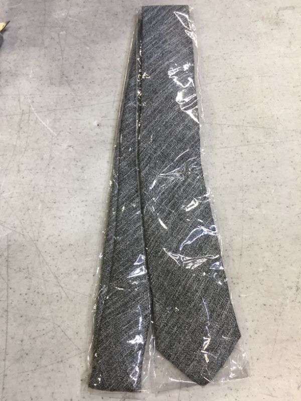 Photo 1 of Keboci Mens Skinny Tie Gray