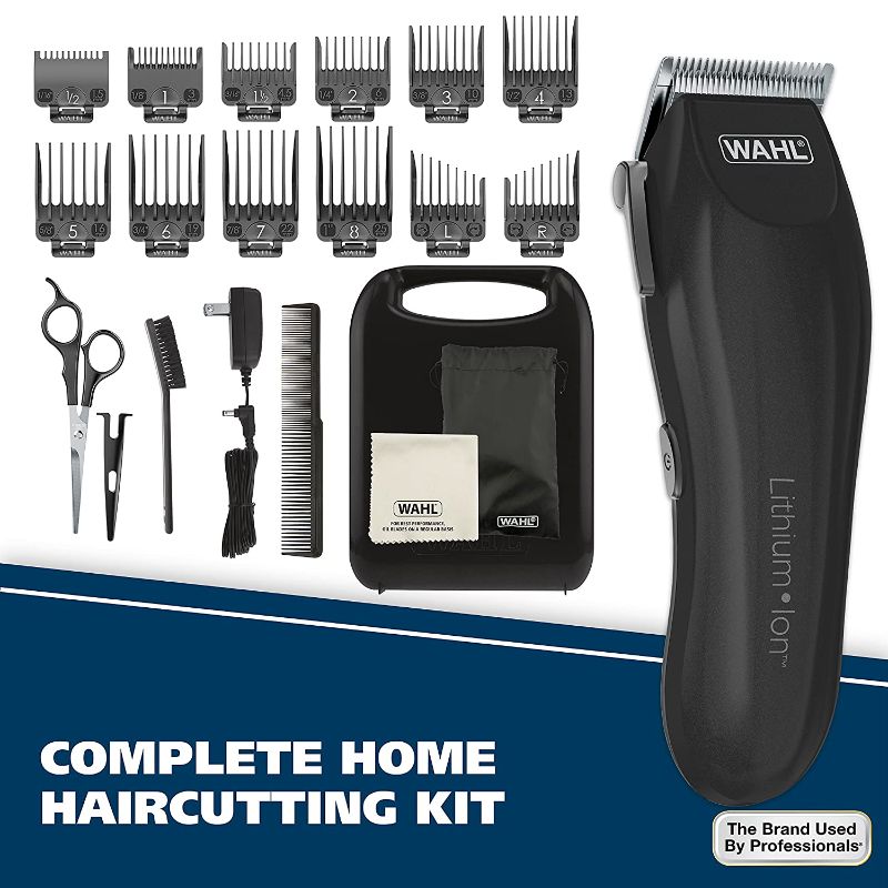 Photo 1 of Wahl Clipper Lithium-Ion Cordless Haircutting Kit 