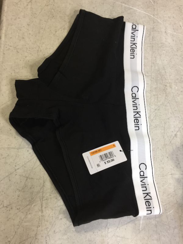 Photo 2 of Calvin Klein Women's Modern Cotton Boyshort, Black, Small