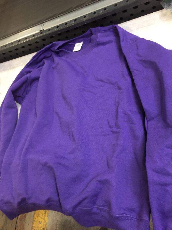 Photo 2 of Hanes Ecosmart Sweatshirt in Purple size M 