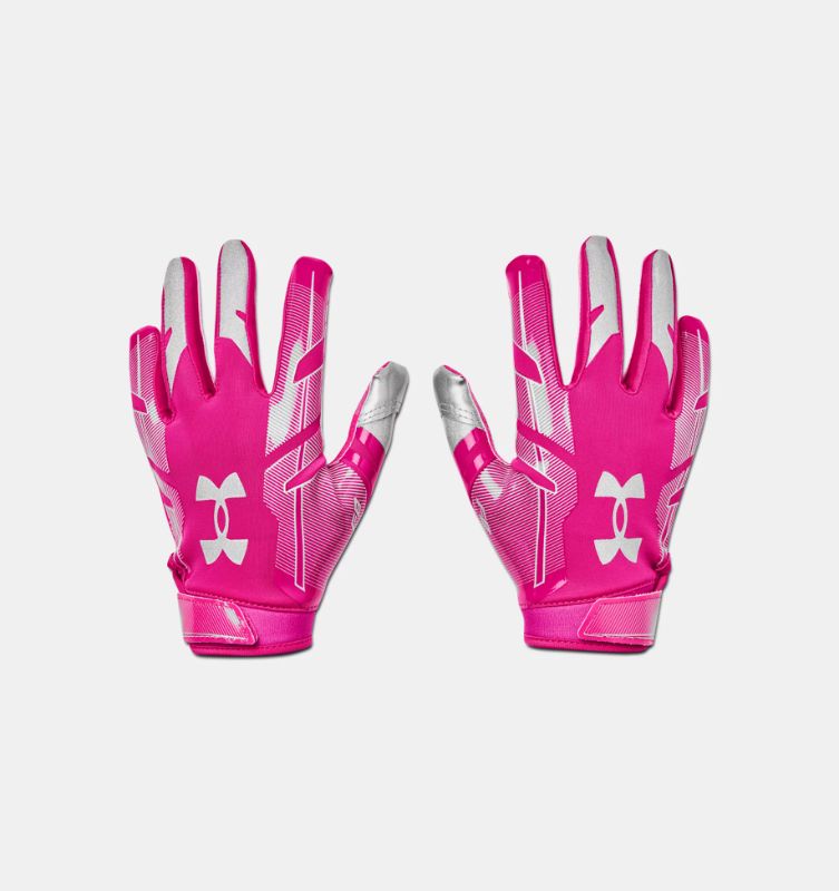 Photo 1 of Youth UA F8 Football Gloves YLG