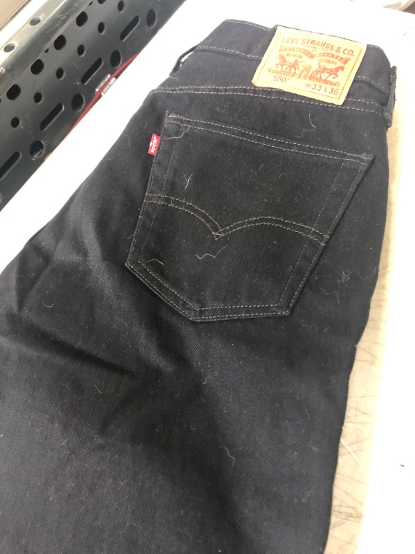 Photo 3 of 550™ RELAXED FIT MEN'S JEANS 33X35 BLACK