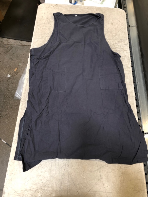 Photo 1 of Generic Dark Grey Cotton Apron 2XL