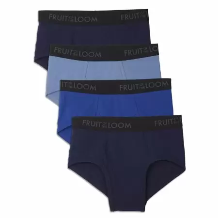 Photo 1 of Fruit Of The Loom Men's Breathable Brief Multipack,, Black, (Size X-large, 40-42IN)
