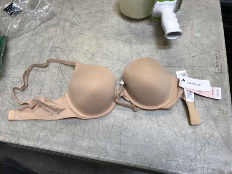 Photo 2 of Calvin Klein Women's Perfectly Fit Lightly Lined Memory Touch T-Shirt Bra (32C)