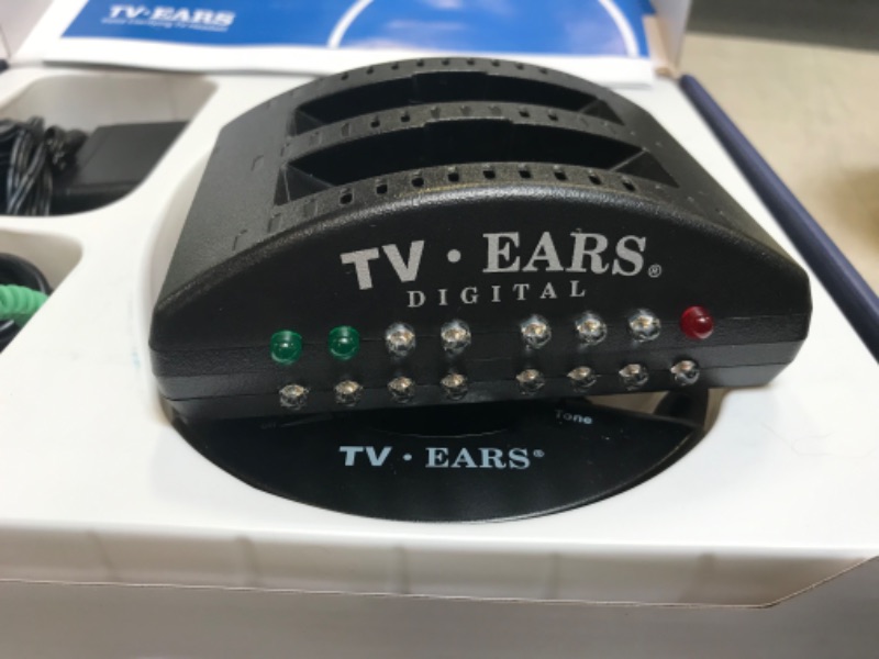 Photo 5 of TV Ears Digital Wireless Headset System, Connects to Both Digital and Analog TVs, TV Hearing Aid Device for Seniors and Hard of Hearing, Voice Clarifying, DR Recommended-11741
