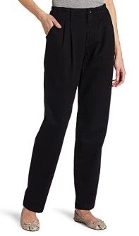 Photo 1 of Lee Women's Relaxed-Fit Pleated Pant (8 Short)
