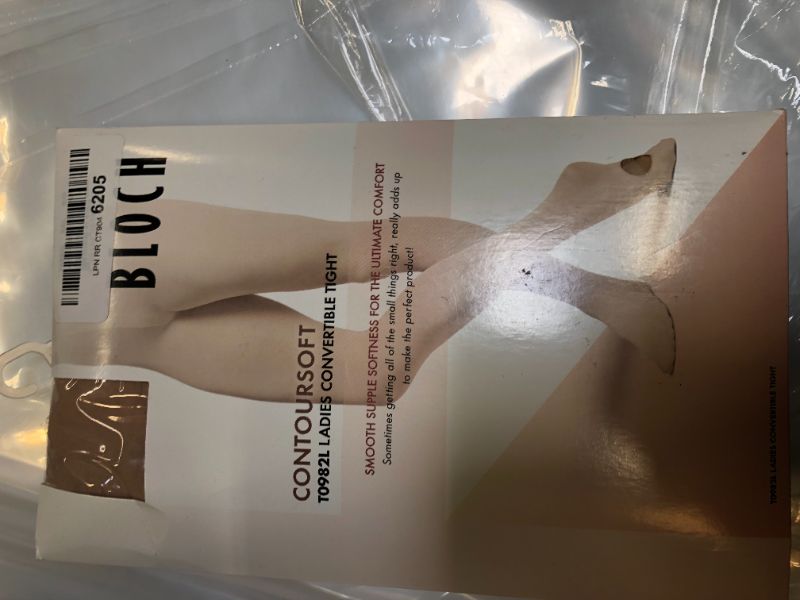 Photo 2 of BLOCH Women's Ladies contoursoft adaptatoe Tights
