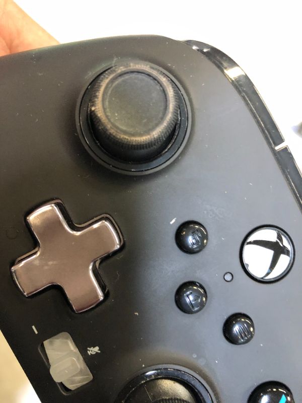 Photo 1 of Recertified - PowerA Enhanced Wired Controller for Xbox (Black Inline)-------(DIRTY)
