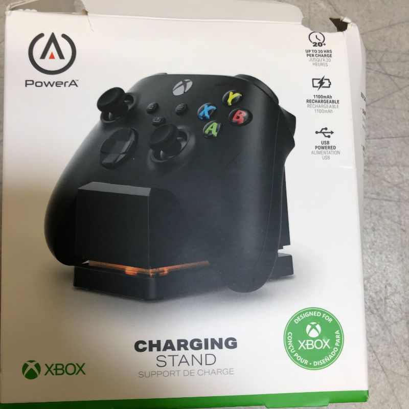 Photo 4 of Powera Single Charging Stand For Xbox One X/S- Black Black
