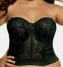 Photo 1 of Goddess Women's Lace Bustier Bra, Black, 42d, Black, Size 42d 
