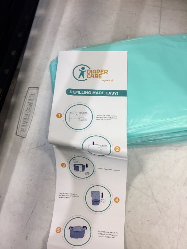 Photo 1 of 4 Pack Diaper Refill Liners – Compatible with Dekor PLUS Refill - Disposable Diaper Pail Liners Hold Up To 2372 Diapers – Baby Scented Refills with Natural Bamboo Charcoal Smell Eliminator Bags
