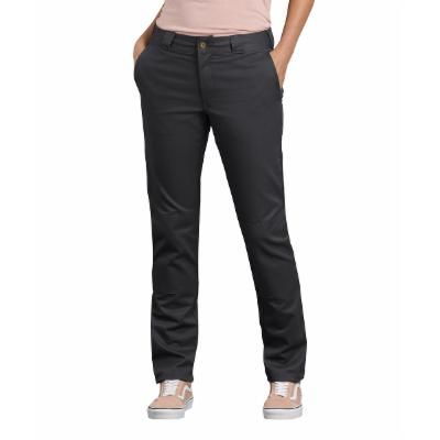 Photo 1 of Dickies Women's Slim Fit Double Knee Pants - Black Size 12 (FP811)
Size: 12 RG
