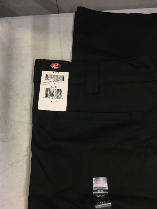 Photo 3 of Dickies Women's Slim Fit Double Knee Pants - Black Size 12 (FP811)
Size: 12 RG
