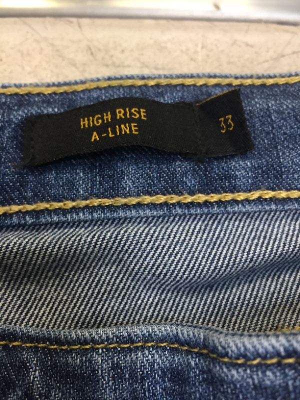 Photo 4 of Lee Women's High Rise a Line Jean 33