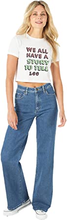 Photo 1 of Lee Women's High Rise a Line Jean 33