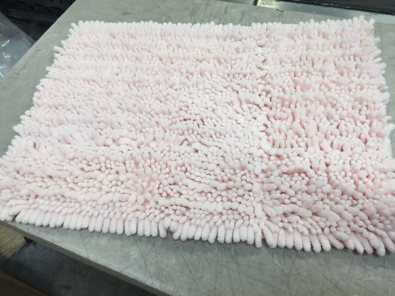 Photo 1 of BATHROOM FLOOR MAT PINK 17X24