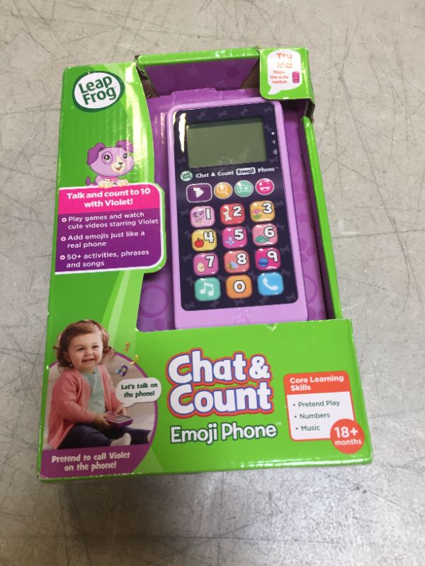 Photo 1 of LeapFrog Chat And Count Smart Phone, Violet
