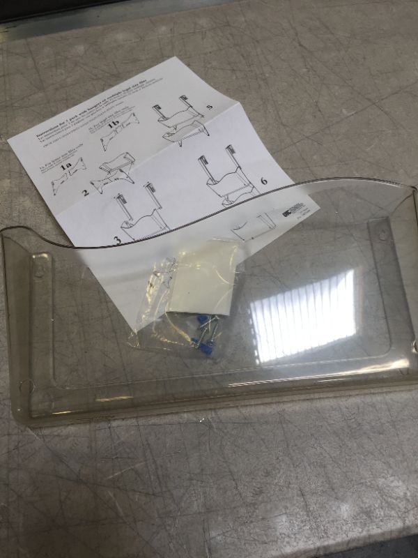 Photo 1 of Officemate Unbreakable Wall File, Letter/A4 Size, Clear (21624)
