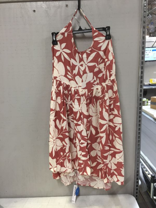 Photo 2 of Allyson Thin Strap Floral A-Shape Dress--size small 
