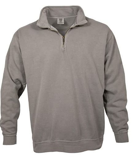 Photo 1 of Comfort Colors Men's Adult 1/4 Zip Sweatshirt size XL