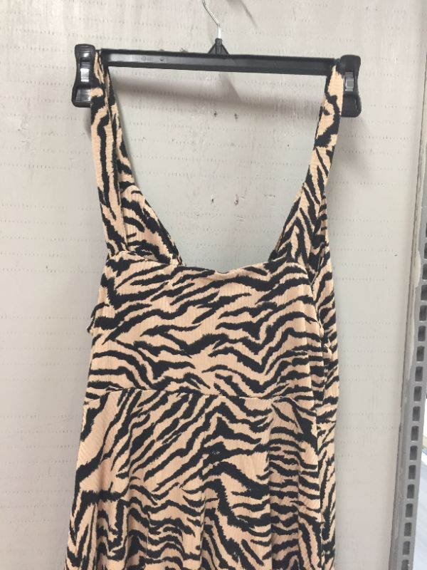 Photo 2 of zebra printed womens dress -- size XS