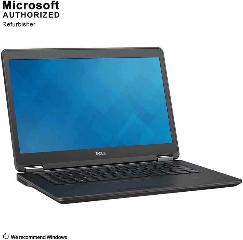 Photo 1 of Dell Latitude E7450 14in HD High Performance Ultra Book Business Laptop NoteBook (Intel Dual Core i5 5300U, 8GB Ram, 256GB Solid State SSD, Camera, HDMI, WIFI) Win 10 Pro