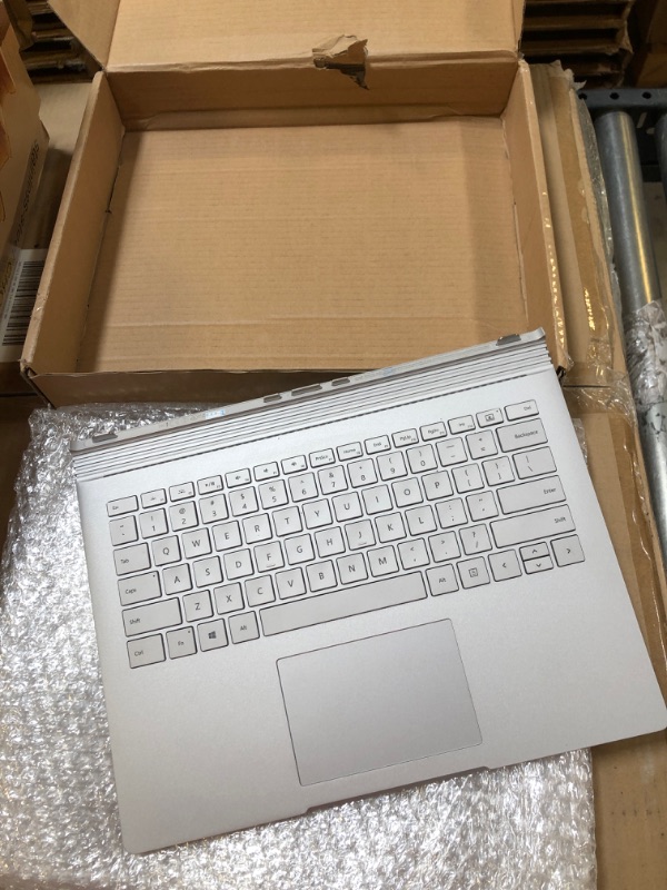 Photo 2 of Wendry Keyboard,Portable Office Keyboard Multifunctional Keyboard Replacement for Microsoft Surface Book 1 1704,Silver
