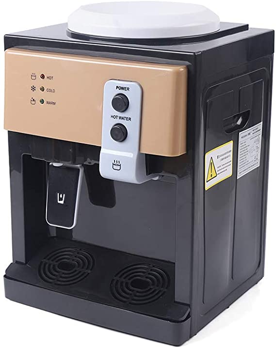 Photo 1 of 110V 550W ELECTRIC DESKTOP WATER DISPENSER HOT AND WARM COLD WATER COOLER DISPENSER