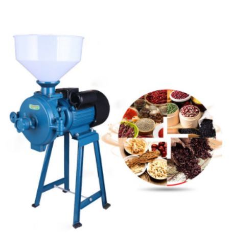 Photo 1 of  110V 1500W Electric Spice Mill Grinder Blue Heavy Duty Coffee Nuts Grain Corn Grinding Machine