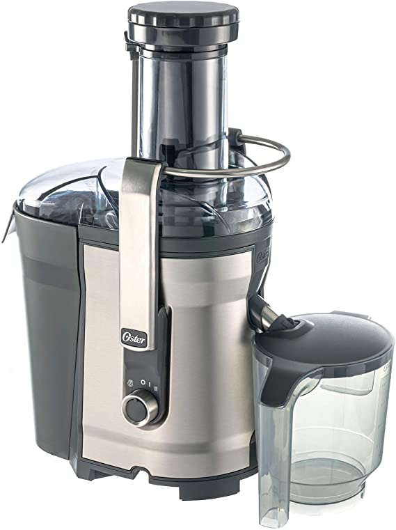 Photo 1 of Oster Easy-to-Clean Professional Juicer, Stainless Steel Juice Extractor, Auto-Clean Technology, XL Capacity, Gray