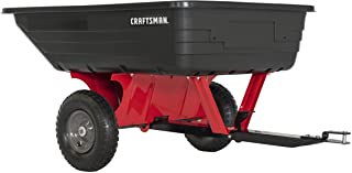 Photo 1 of Craftsman CMXGZBF7124489 10-cu ft Poly Dump Cart, One Size, Red