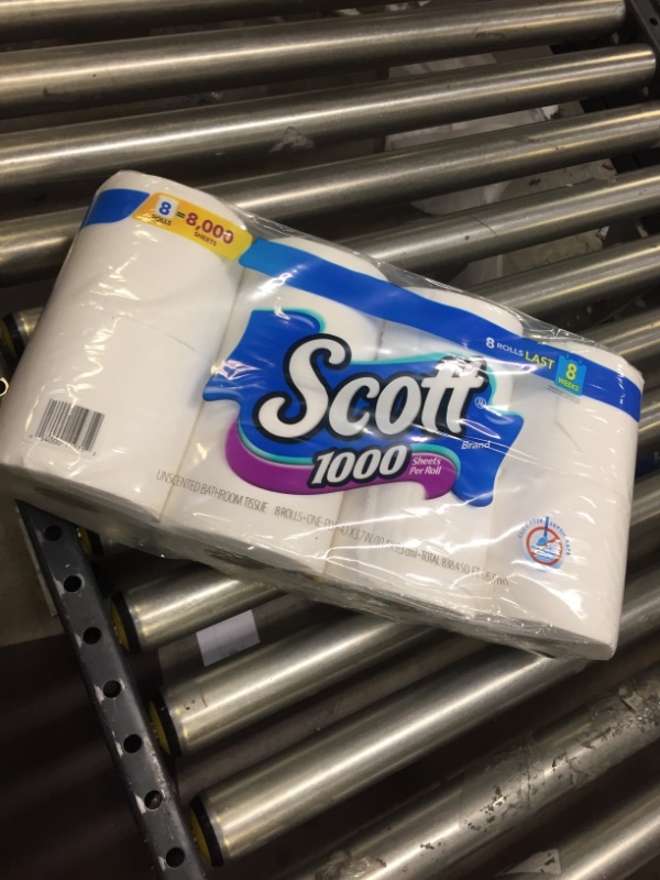 Photo 1 of Scott 1000 Sheets Per Roll Toilet Paper, 