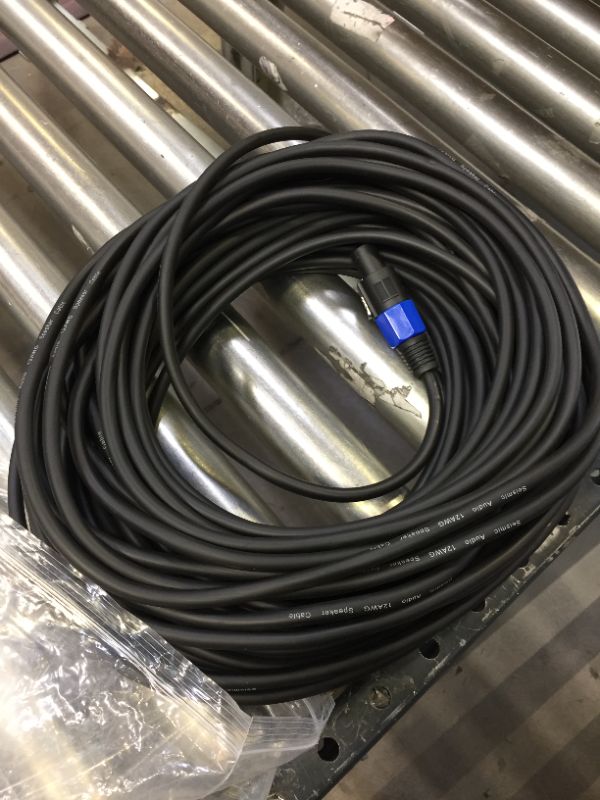 Photo 1 of Seismic Audio XLR 12AWG Audio Speaker Cable