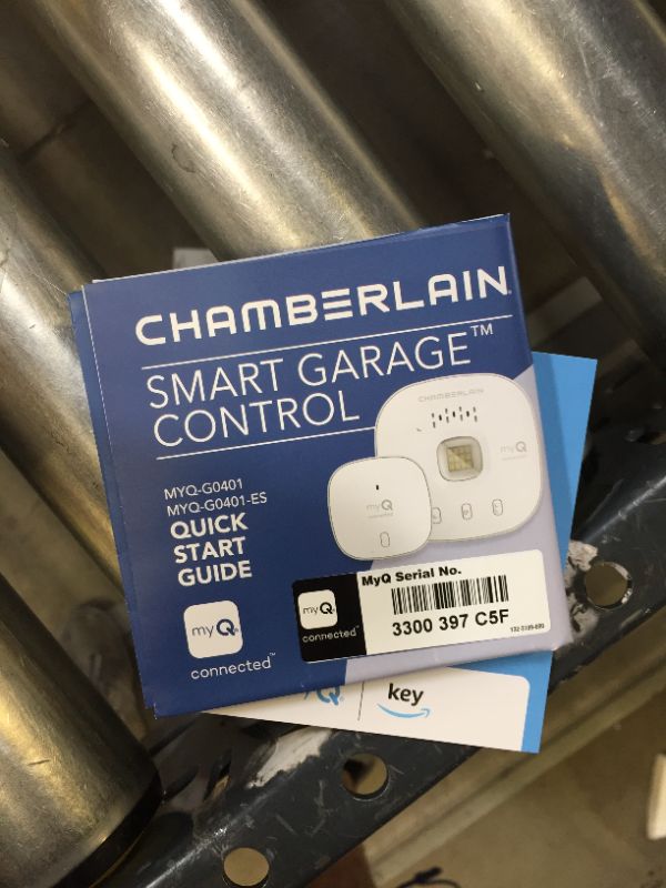 Photo 3 of Chamberlain MyQ Wireless Smart Garage Hub and Controller - White