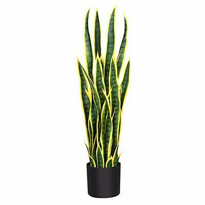 Photo 1 of Artificial Snake Plant 38 Inch Faux Sansevieria Home Garden Office Store Decor