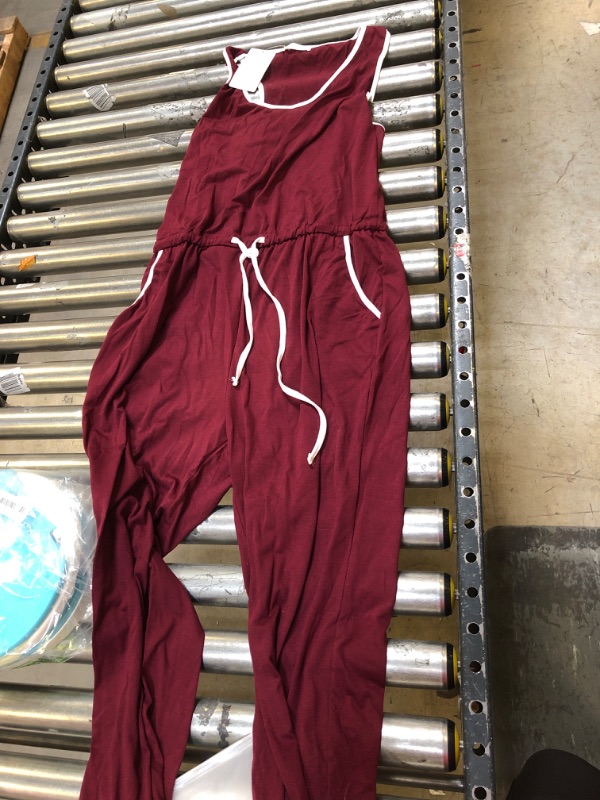 Photo 1 of Kirundo Burgundy and White Casual Romper 