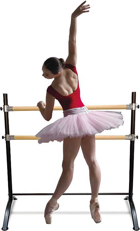 Photo 1 of Artan Balance Ballet Barre Portable for Home or Studio, Height Adjustable Bar for Stretch, Pilates, Dance or Active Workouts, Single or Double Bar, Kids and Adults-----(FOR PARTS ONLY)
